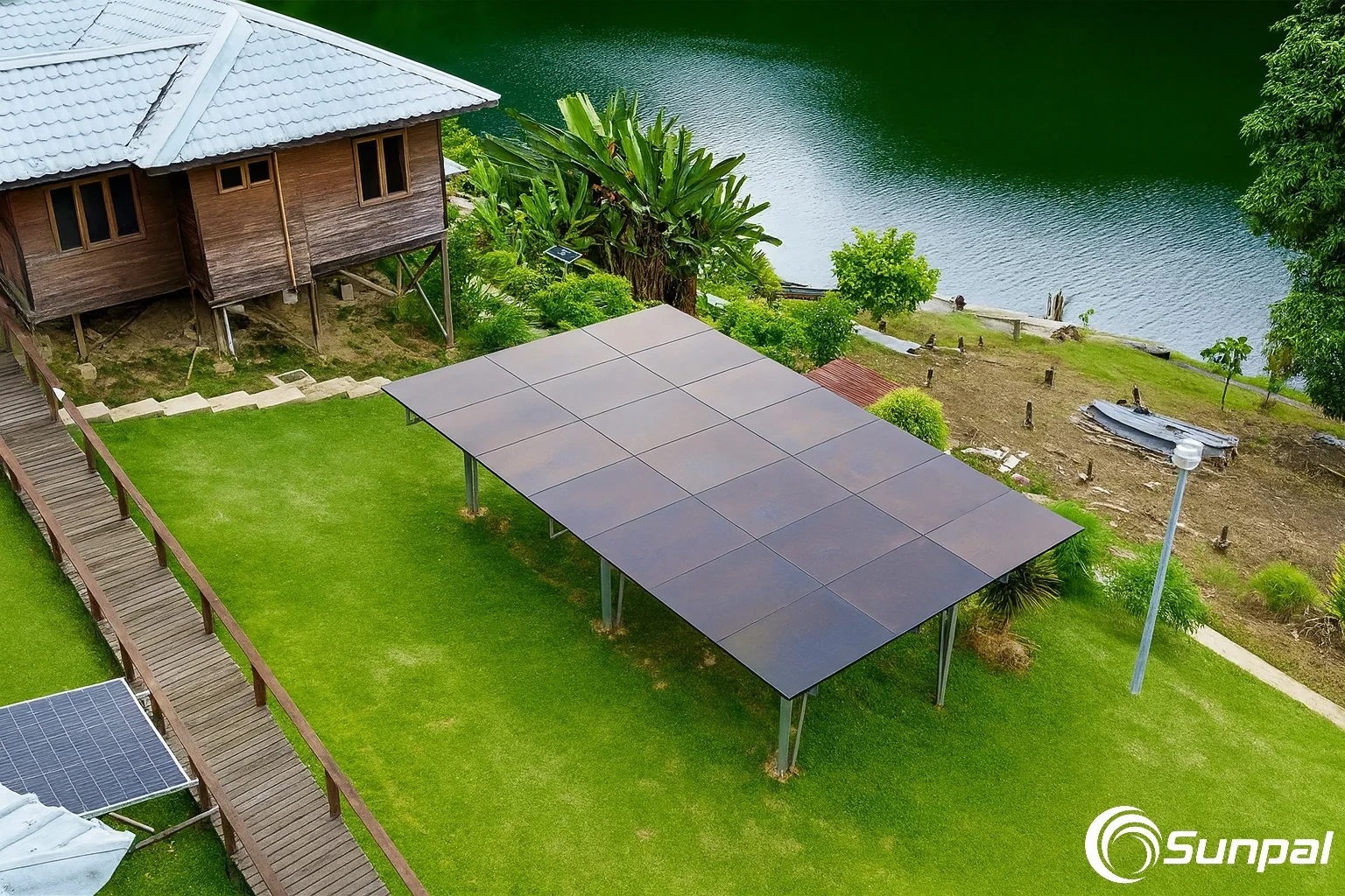 9kWp / 11kW Off-Grid Hybrid Solar — Batang Ai Forestry Base