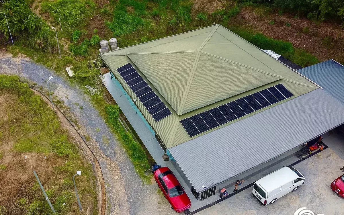 Dual Hybrid Solar with Battery & ATS — Bau, Sarawak