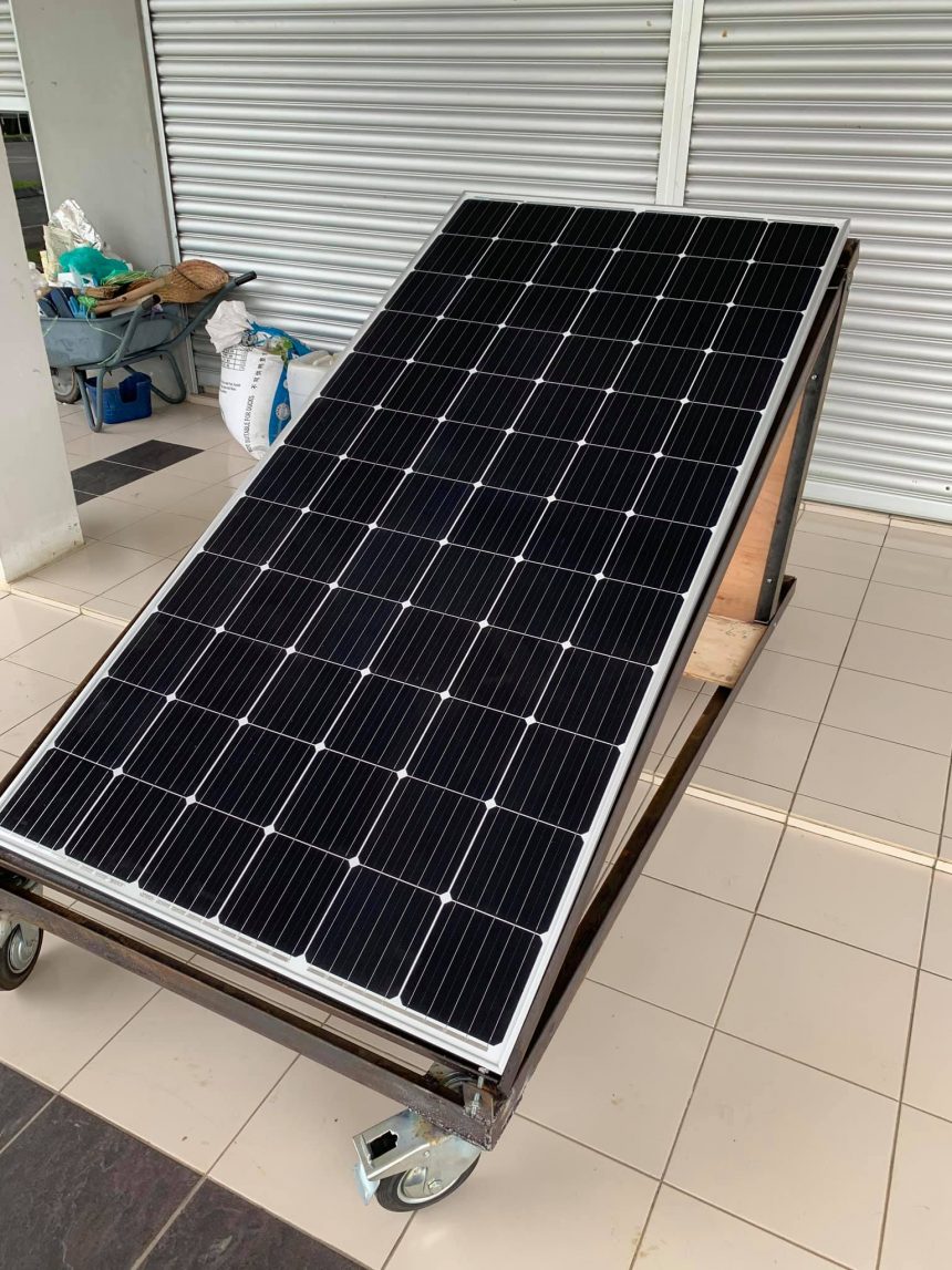 Portable Solar Panel System by UITM Malaysia Sunpal Solar