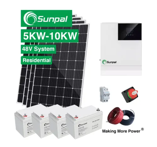 Sunpal 5000kw Off Grid Hybrid 48v System