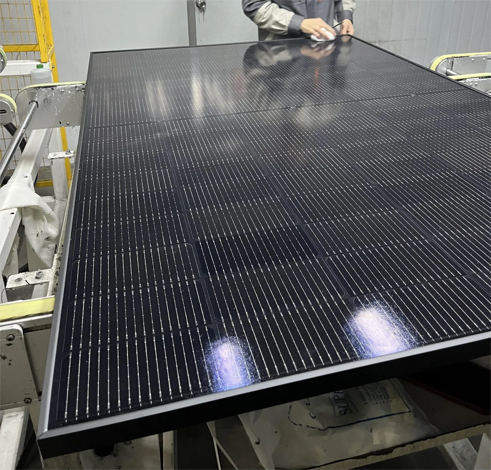 Sunpal 440w Bifacial Solar Panel Bimax5n N Type Ultra Black Dual Glass 3