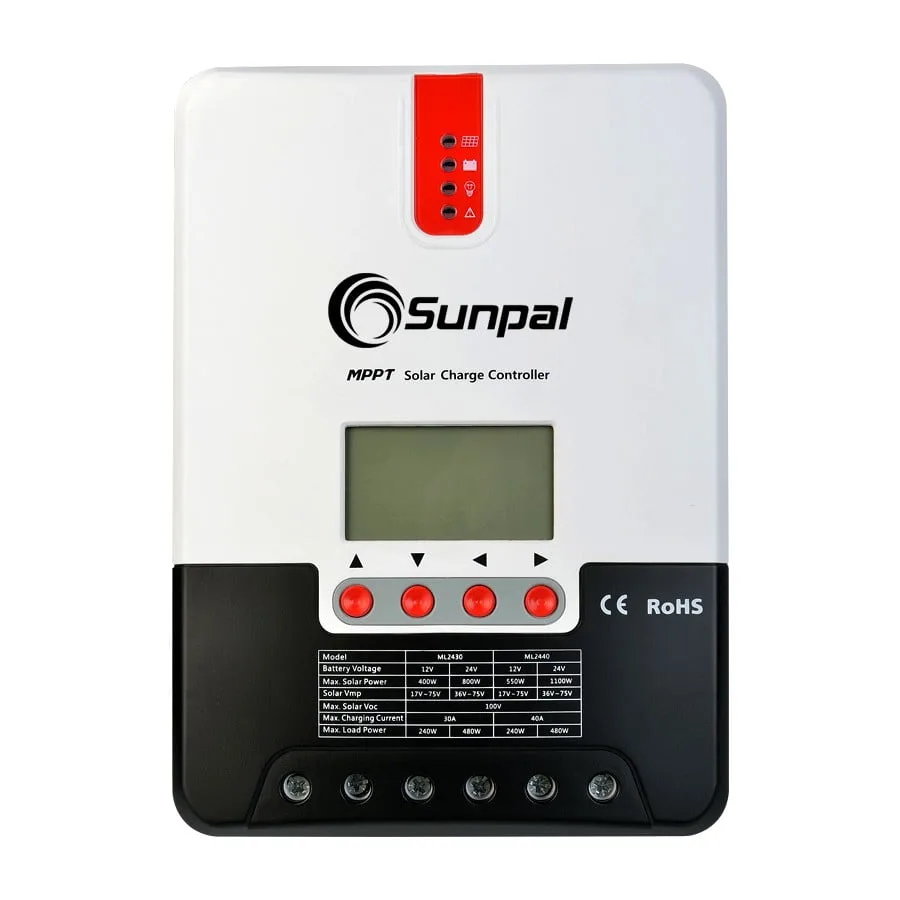 Sunpal Mppt Solar Charge Controller 40a
