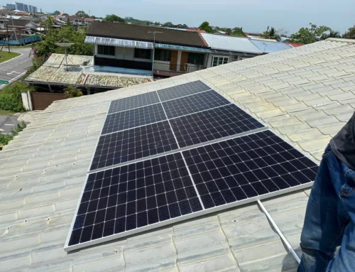 Star Garden Double Storey House Hyrbid 5000W Installation