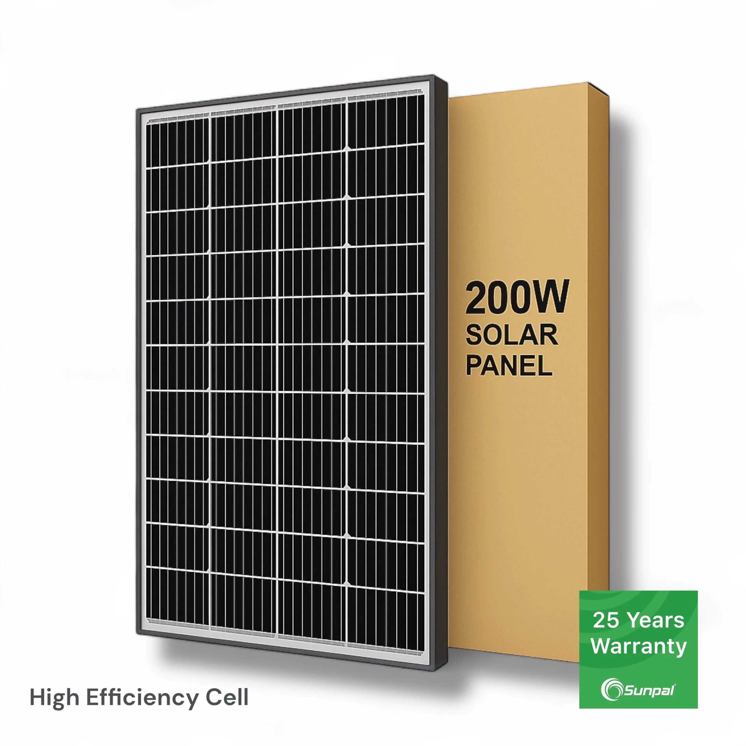 Sunpal Sp200m 39 Half Cell 200W Solar Panel Module 1 Scaled