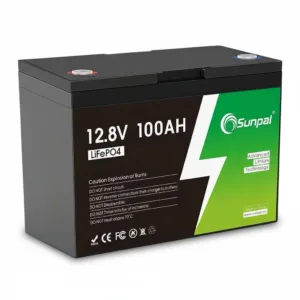 Sunpal 12V 100Ah LiFePO4 Lithium Battery – Deep Cycle, Smart BMS