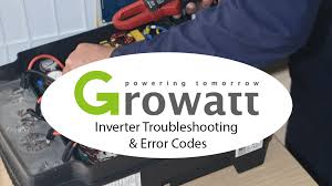 Growatt inverter troubleshooting graphic