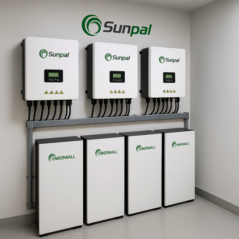 Inverter and Battery Room - Petros Batu Kawa