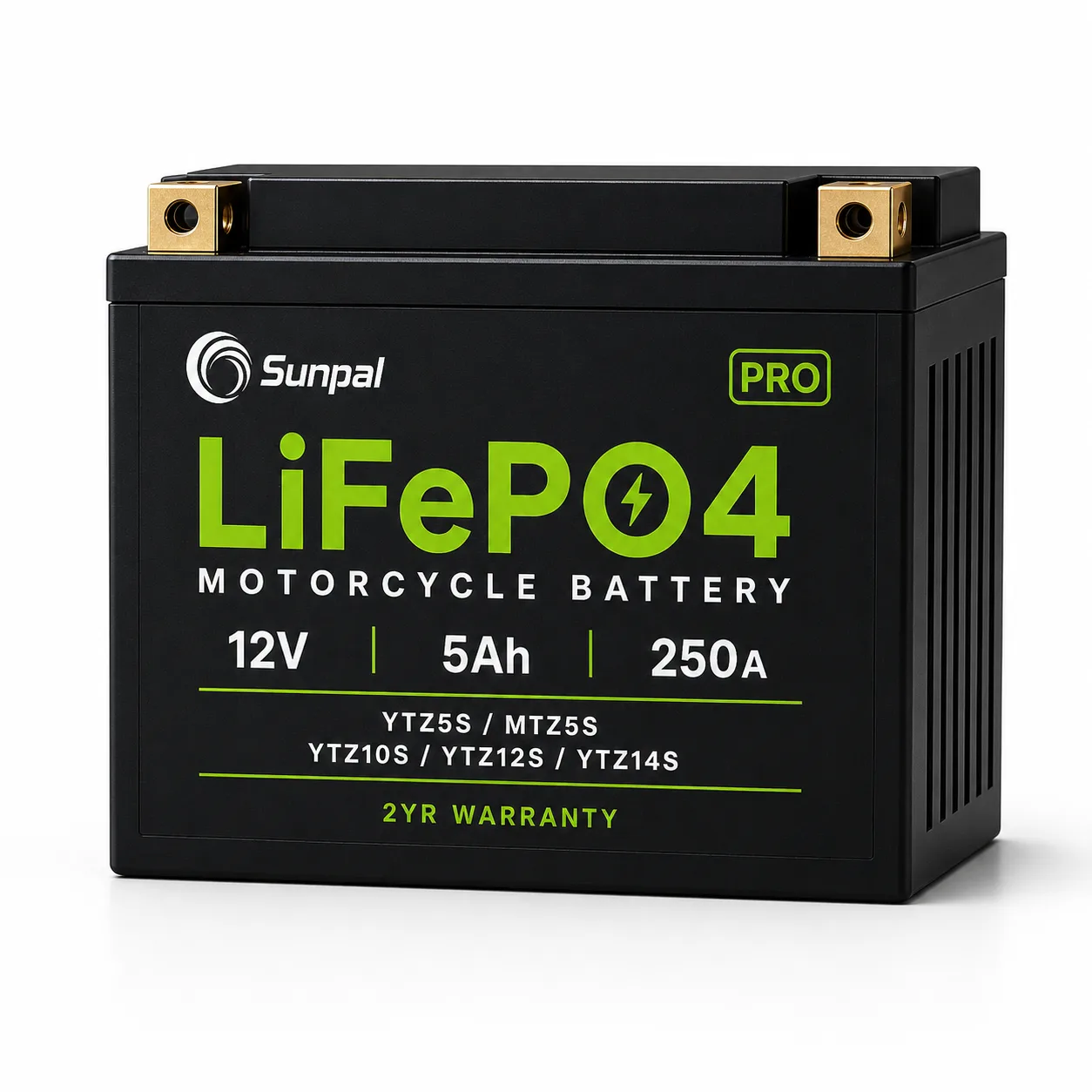 Sunpal LiFePO4 Pro Motorcycle Battery 12V 5Ah Ytz5s Replacement Fits Ytz10s Ytz12s Ytz14s Malaysia