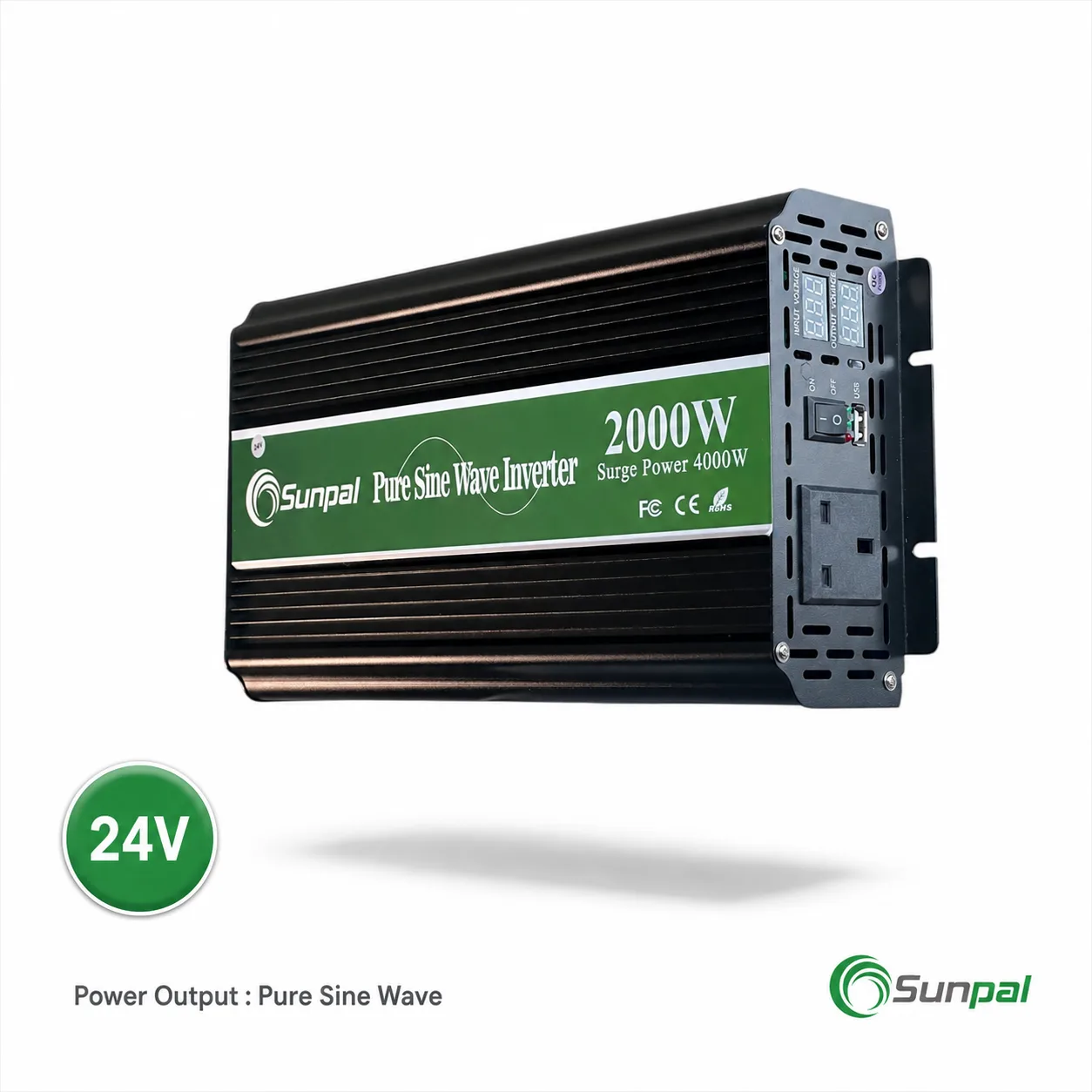 Sunpal 2000W 24V Pure Sine Wave Inverter Malaysia 220V AC